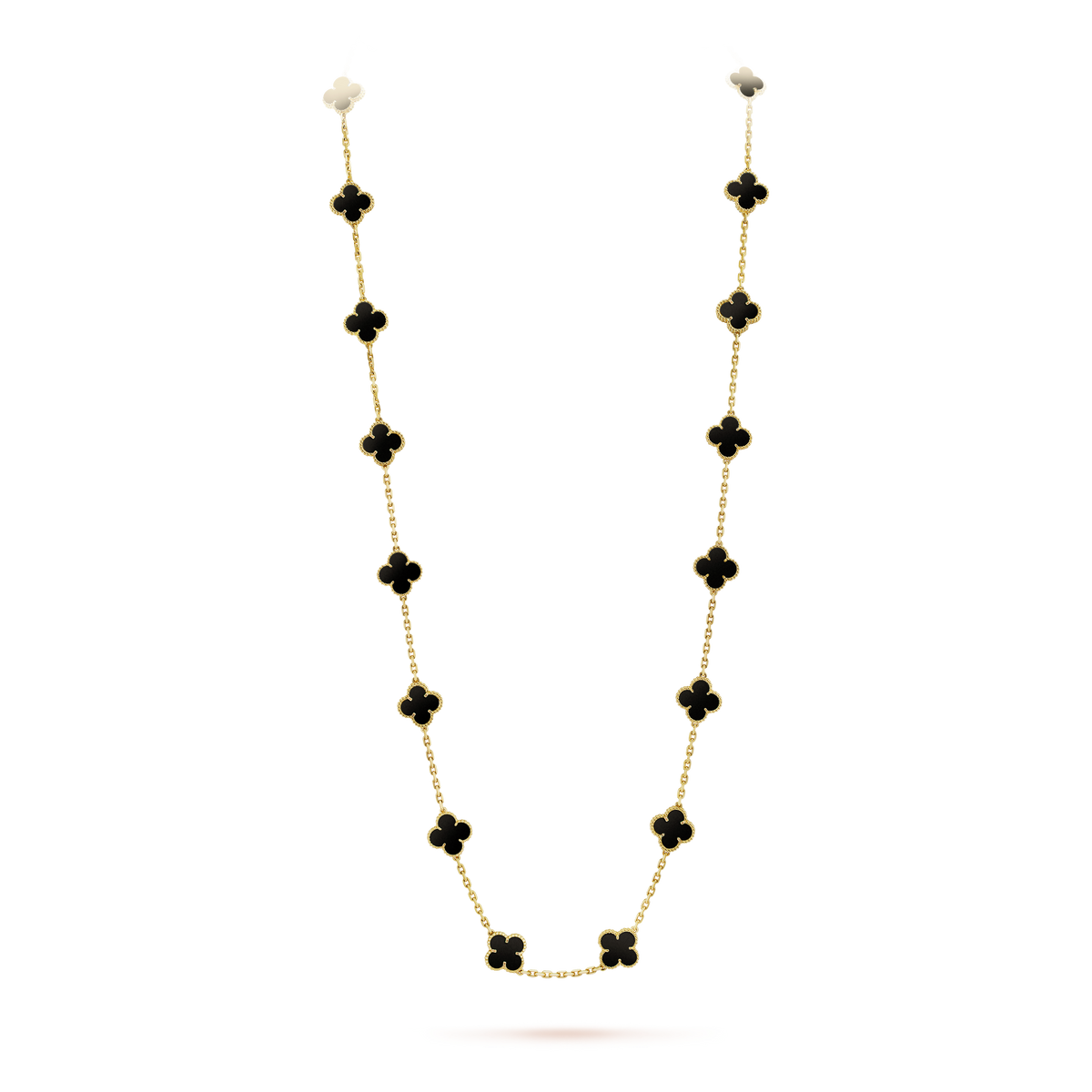 18K Celestial Vintage Alhambra 20 Motifs Long Necklace