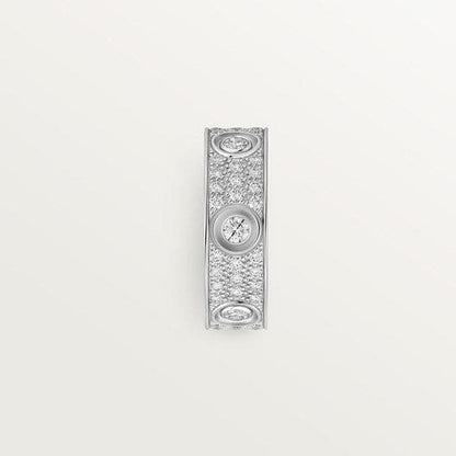 18K Celestial Love Diamond-Paved 6.5mm Ring