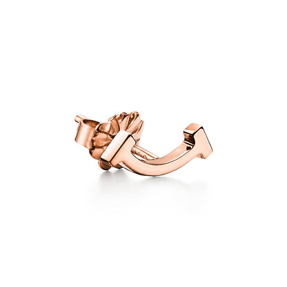 18K Celestial T Smile Earrings