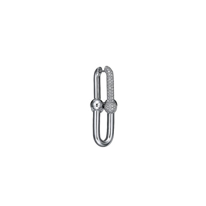 18K Celestial T HardWear Large Link Diamonds Earrings