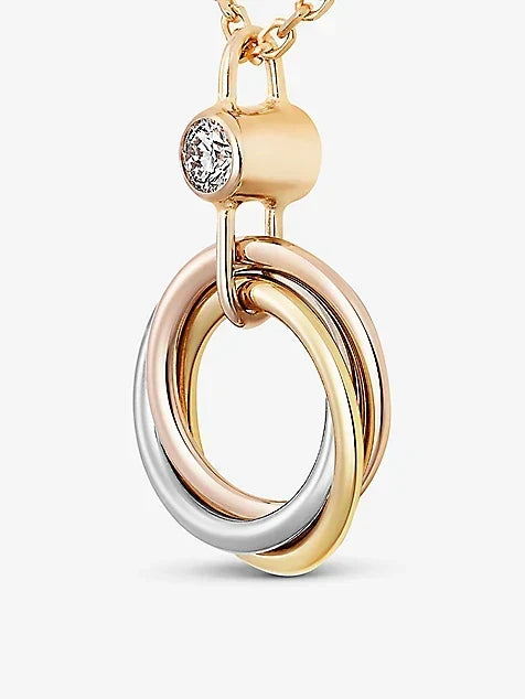 18K Celestial Trinity Necklace