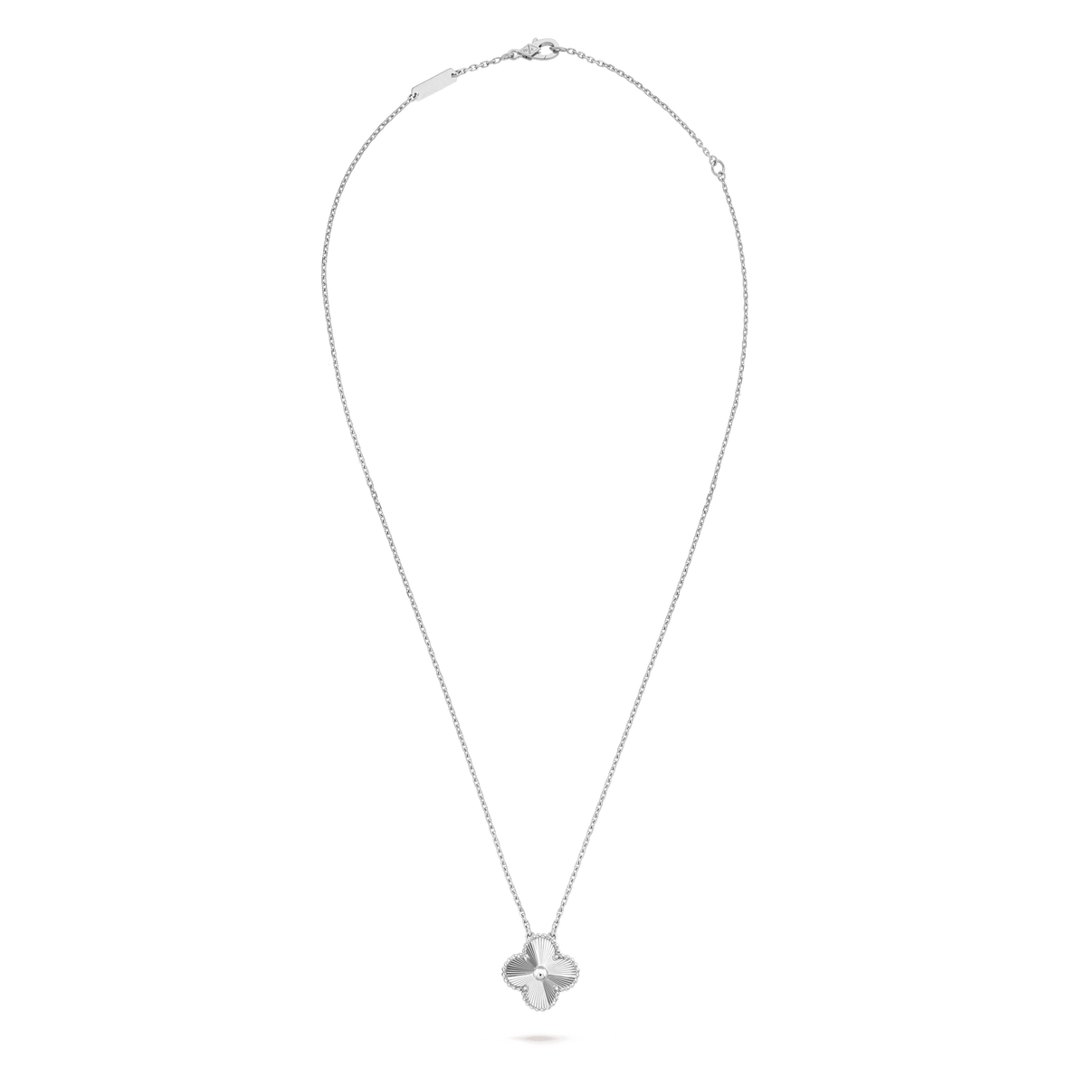 18K Celestial Vintage Alhambra Pendant Clover Necklace
