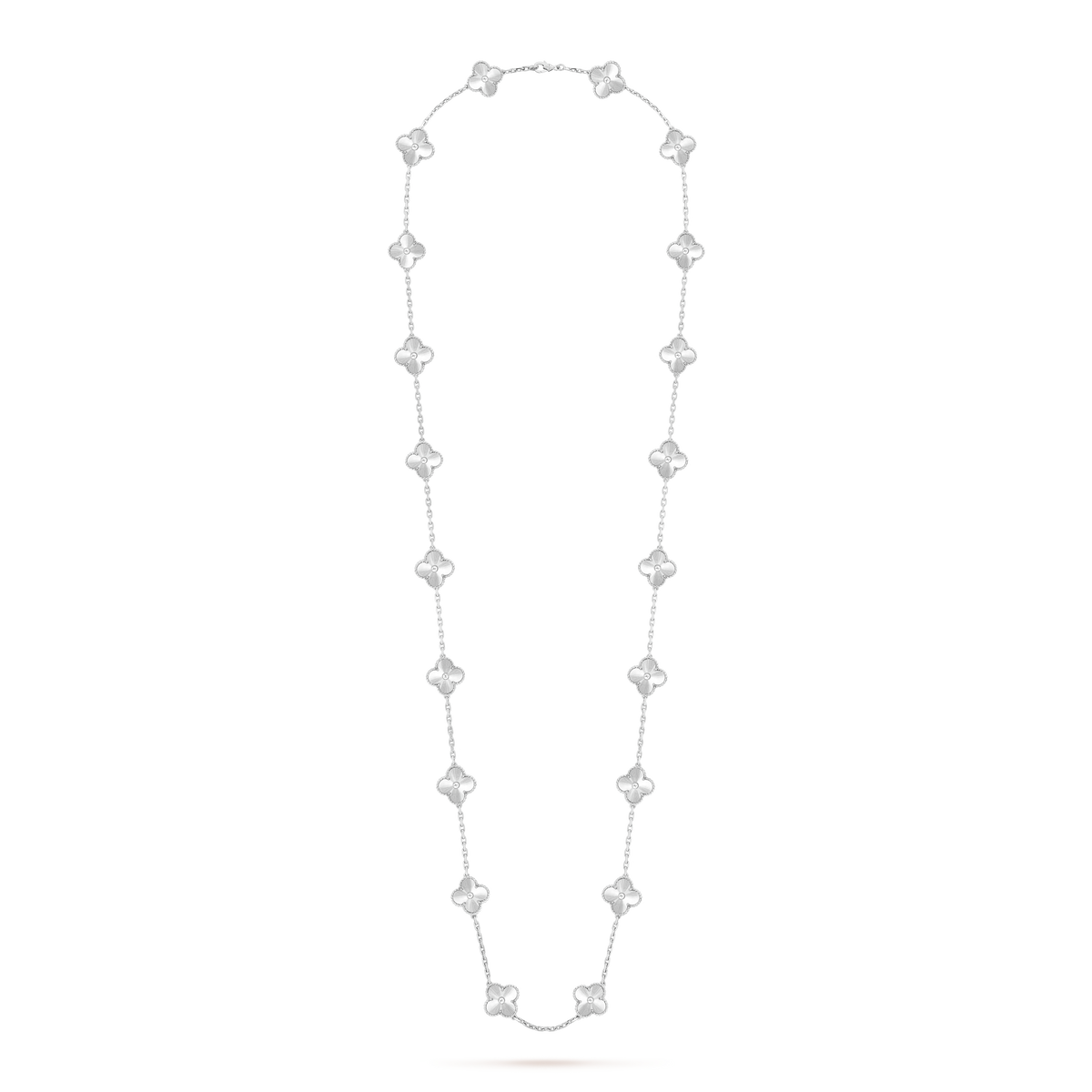 18K Celestial Vintage Alhambra 20 Motifs Long Necklace
