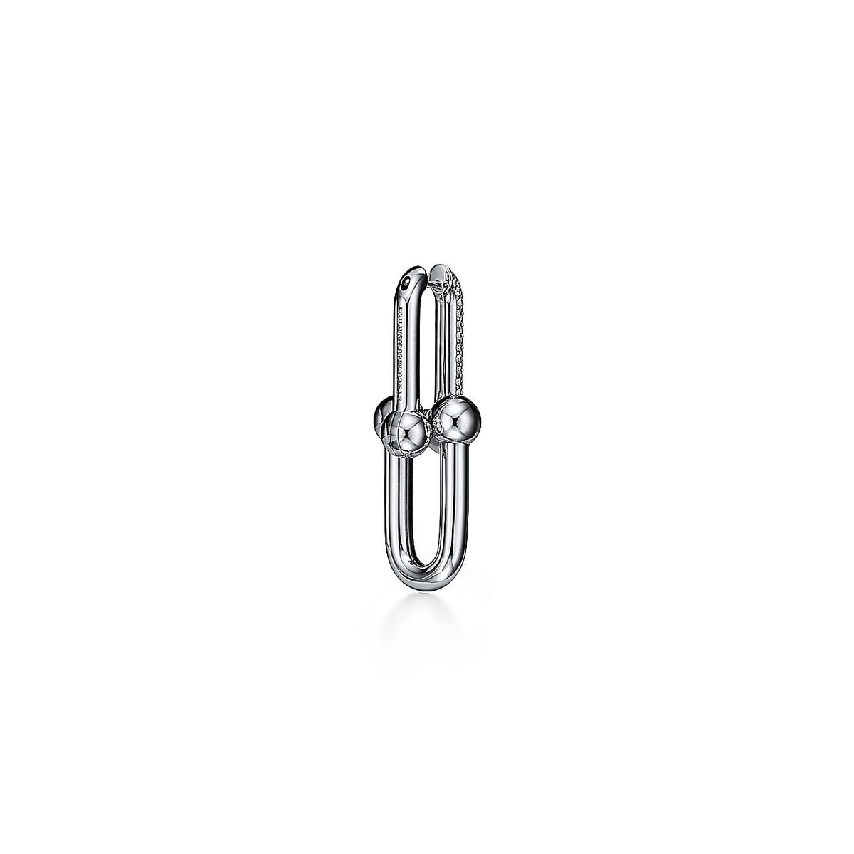 18K Celestial T HardWear Large Link Diamonds Earrings