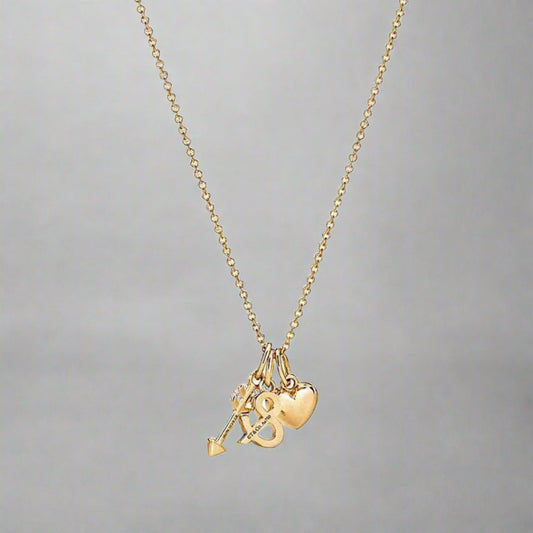 18K Celestial T Wine and Dine Pendant Necklace