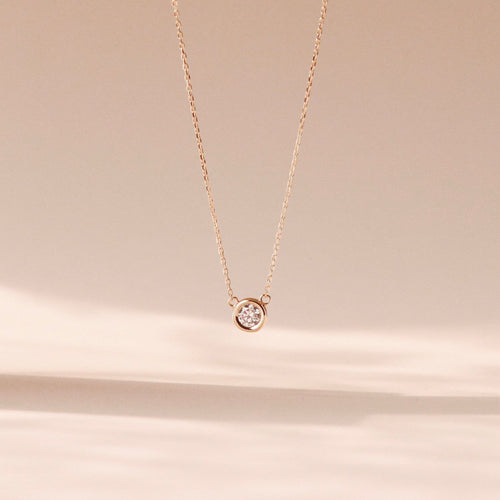 ELOREVA Stella Star Necklace – 18K Gold Plated 925 Sterling Silver