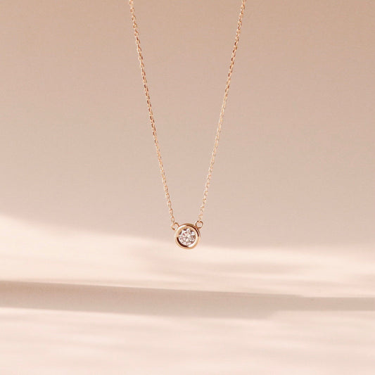ELOREVA Stella Star Necklace – 18K Gold Plated 925 Sterling Silver