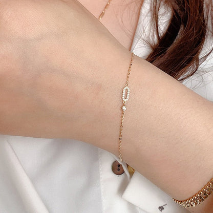 ELOREVA Rincy Bracelet – 14K Gold Plated 925 Sterling Silver