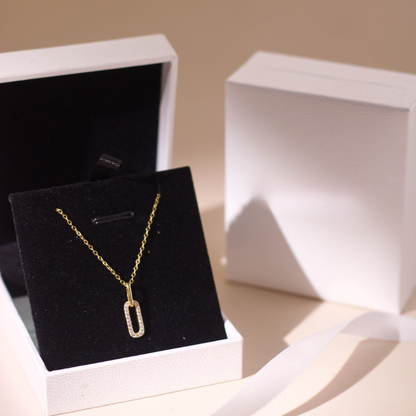 ELOREVA Rincy Necklace – 18K Gold Plated 925 Sterling Silver