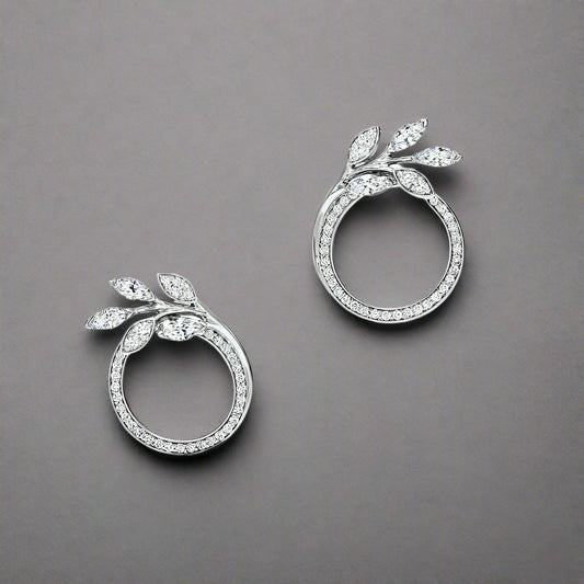 18K Celestial T Victoria Diamonds Earrings