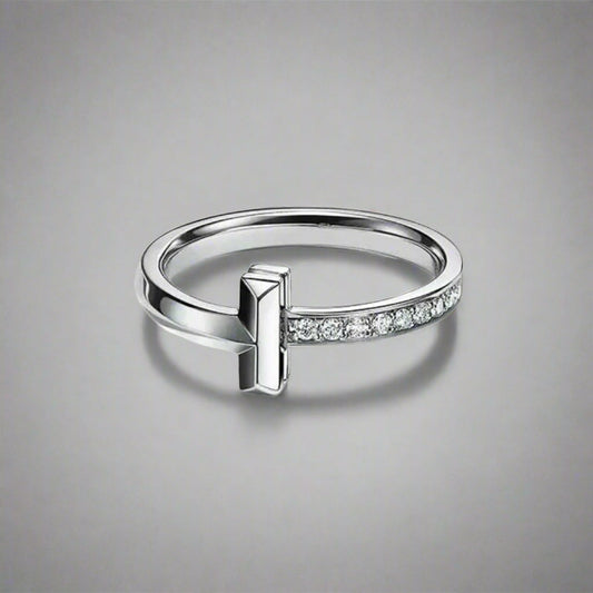 18K Celestial T T1 Diamond Ring