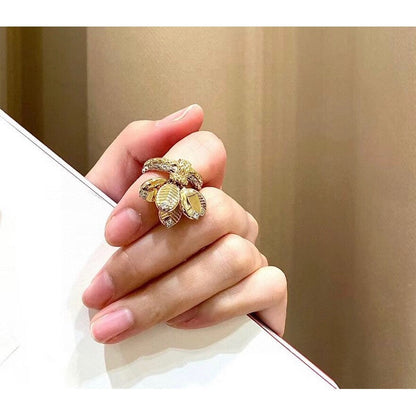 18K Celestial Grain De Caf̩ Ring