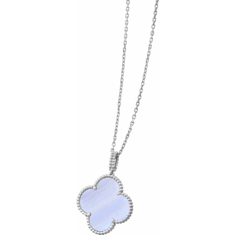 18K Celestial Magic Alhambra Purple Necklace