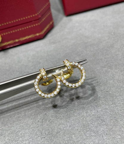 18K Celestial Juste Un Clou Diamonds Earrings