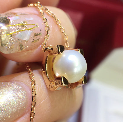 18K Celestial C De Necklace