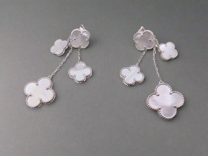 18K Celestial Magic Alhambra Four Motifs Earrings