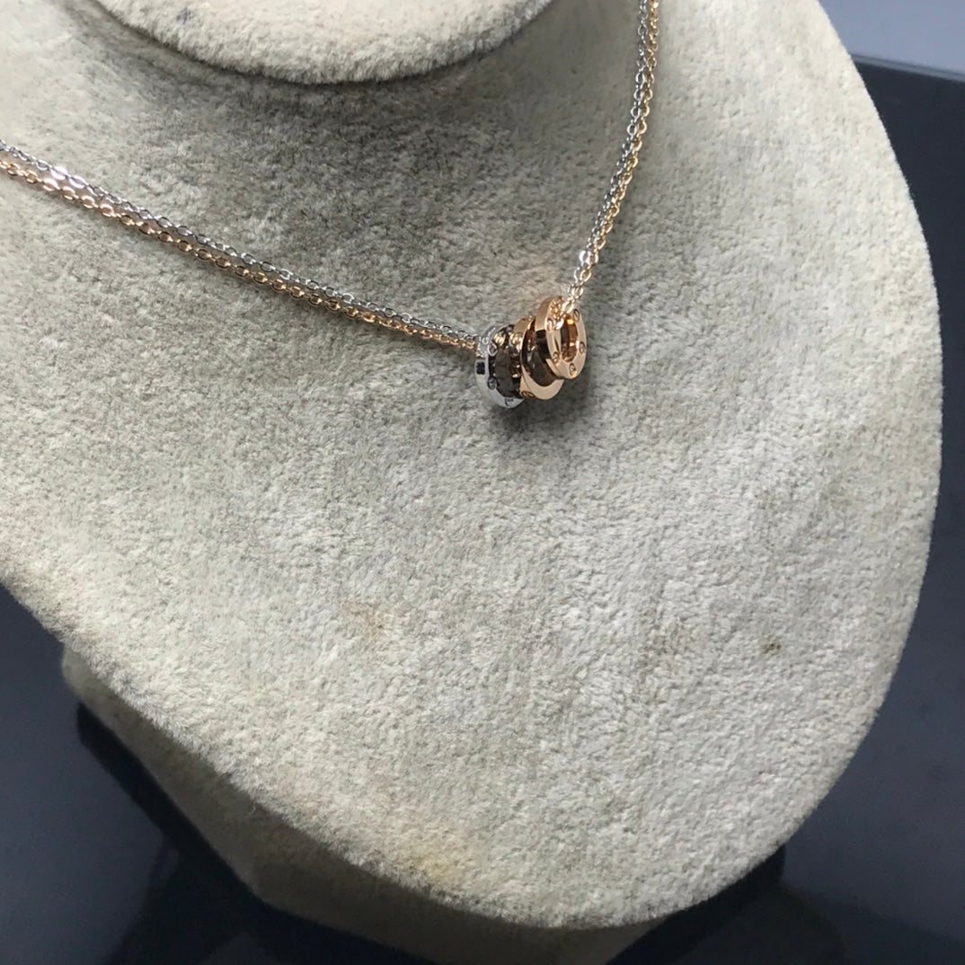 18K Celestial Love 6 Diamonds Necklace