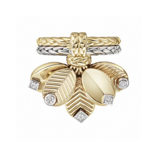 18K Celestial Grain De Caf̩ Ring