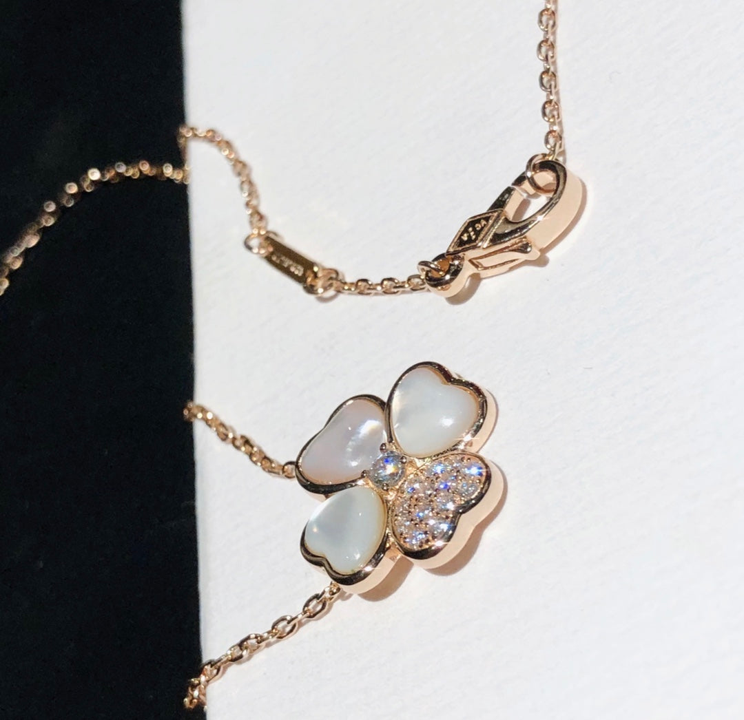 18K Celestial Cosmos Clip pendant Necklace