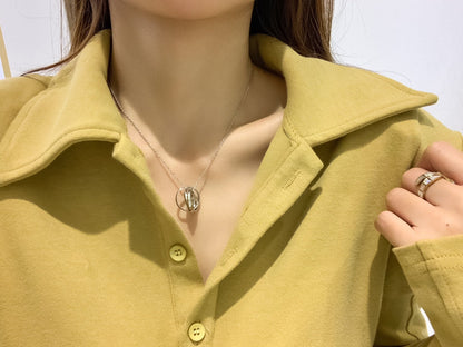 18K Celestial Trinity Necklace